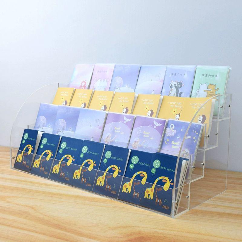 교회 헌금 봉투 보관함 아크릴 봉헌함 꽂이 십일조 DVD 책장 - 상품 이미지