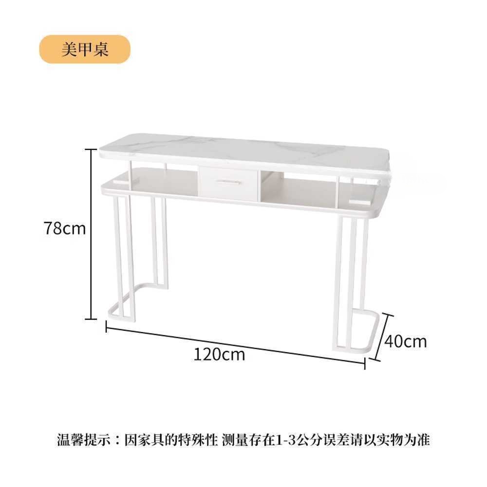 네일 책상 시술대 뷰티 네일받침대 샵 가구 매니큐어 120cm 이미지 6