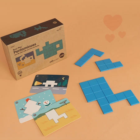 [EDX] 돌리고 뒤집는 소근육발달장난감 플라스틱블럭 도형놀이 블럭퍼즐 초등도형교구