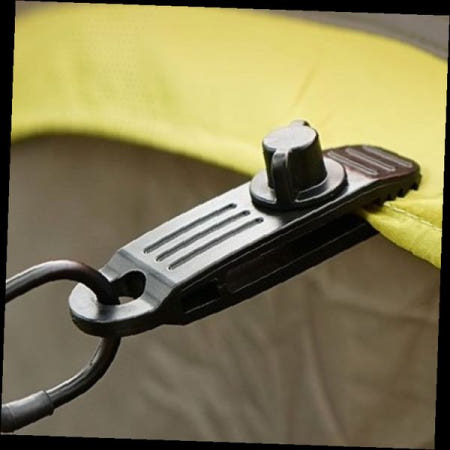 캠핑 타프 고정클립 나사조임 방식 야외활동 텐트 연결 고정장치