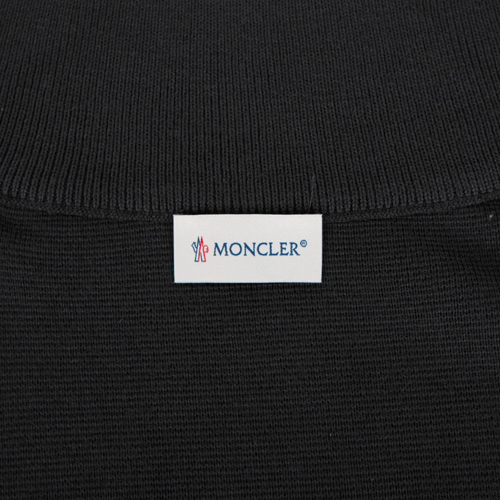 몽클레어 나일론 울 패딩 집업 블랙 가디건 9B50700 A9341 999 (2025 F/W) - 상세 이미지 5
