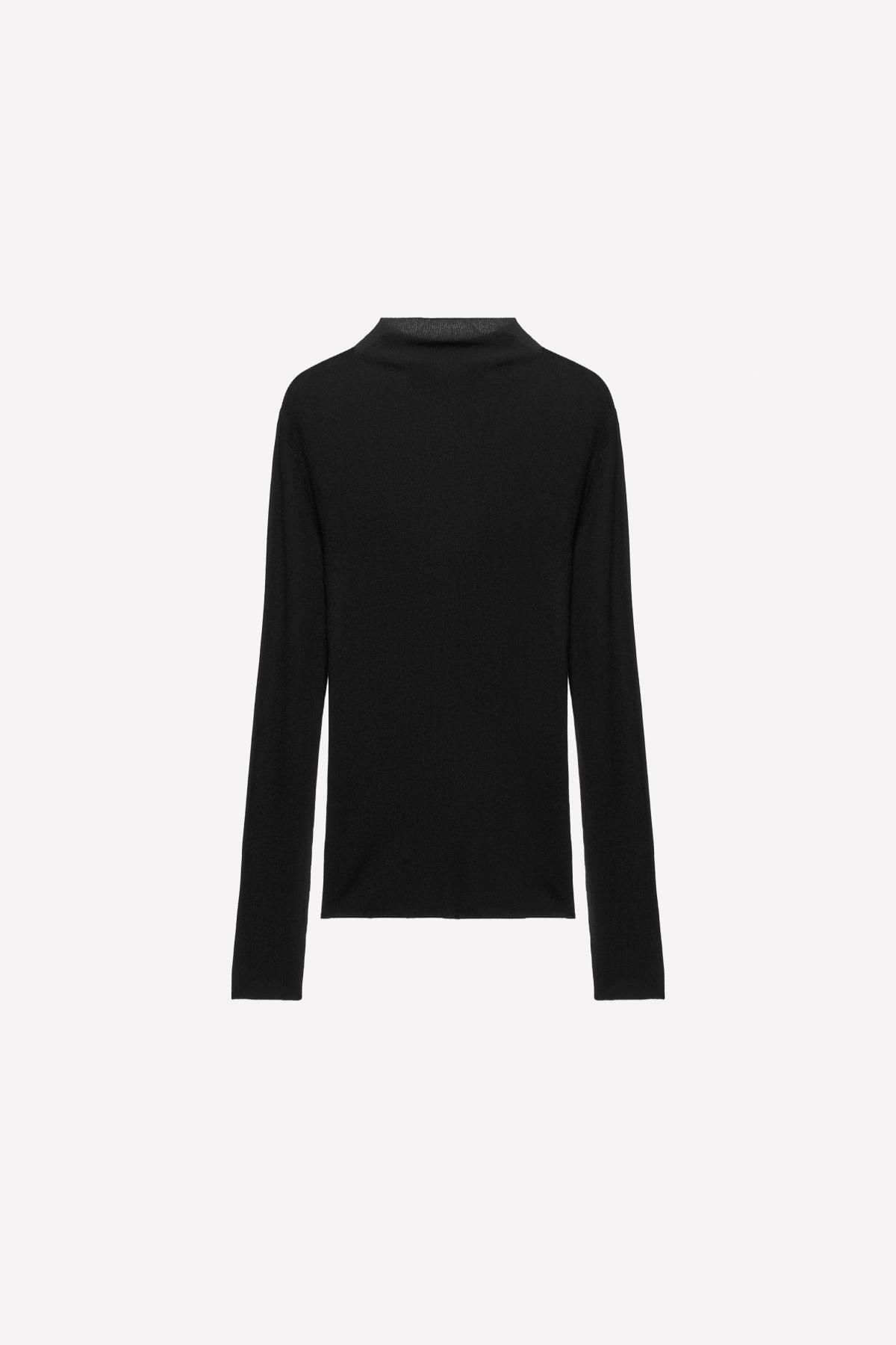 자라 골지 니트 스웨터 X 루도빅 드 생 세르냉 9598/361 BLACK - 상세 이미지 4