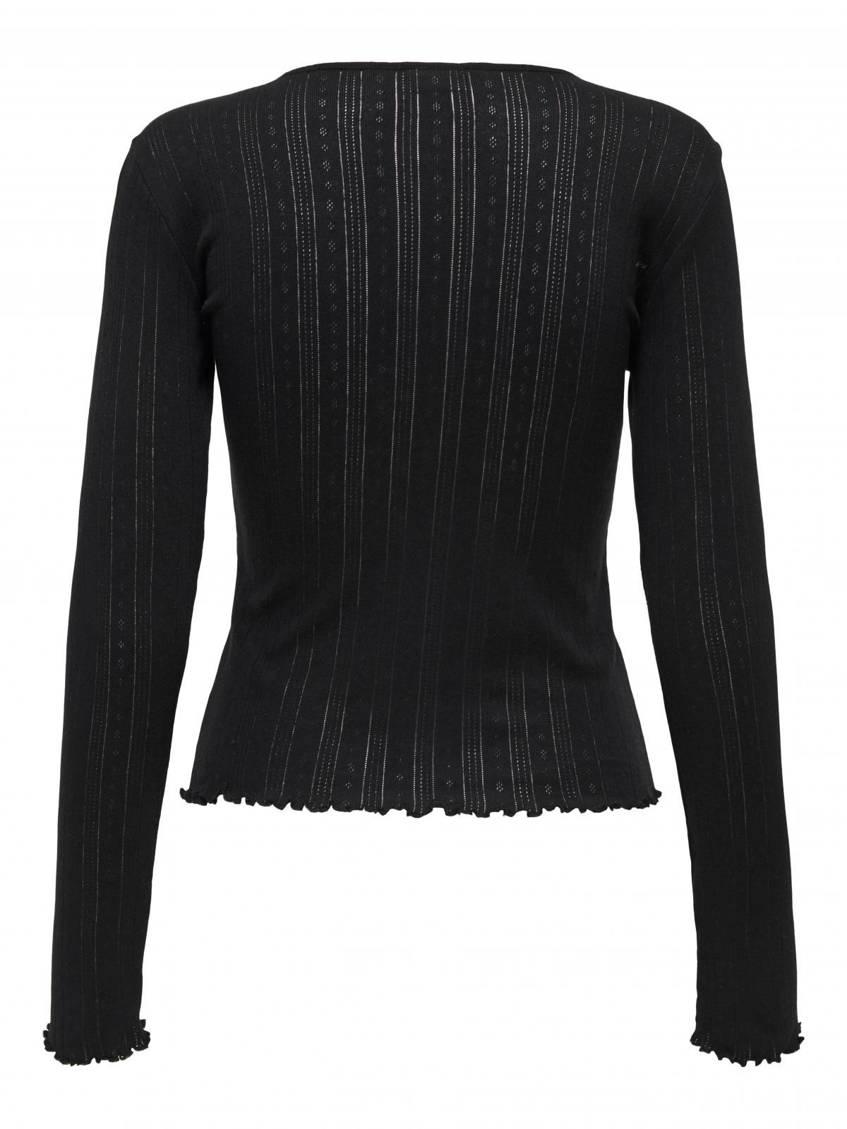 제이디와이 베이직 소프트 코튼 라운드넥 카디건 블랙 15341549_2161 BLACK / BLACK - 상세 이미지 5