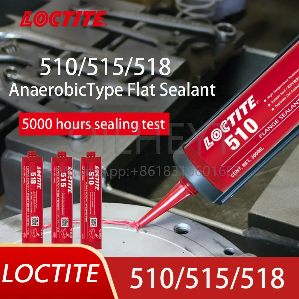 플랜지 산업압축기 변속기 펌프 모터 자동차 유지 Loctite 510 515 518 경화제 리퍼