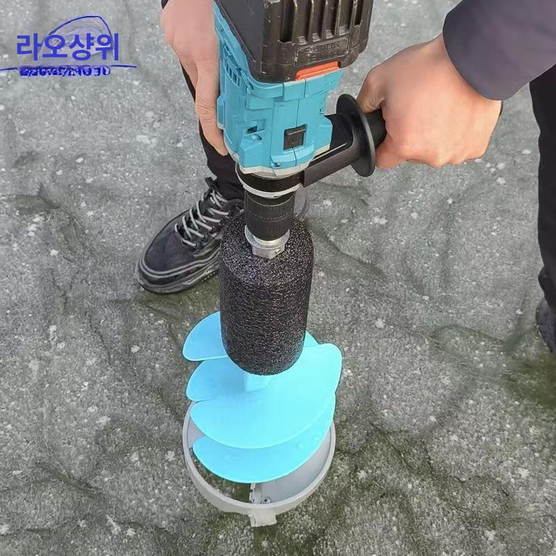 산업용 무선 전기드릴 무브러시 아이스드릴 얼음드릴 믹서 드릴 표준 A - 상세 이미지 3