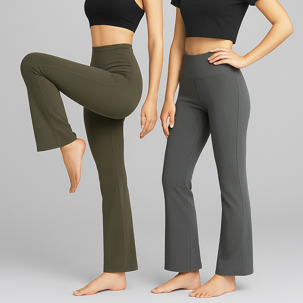 부츠컷레깅스 키큰여자 키작녀 나팔바지 빅사이즈 팬츠 H12 제품 이미지