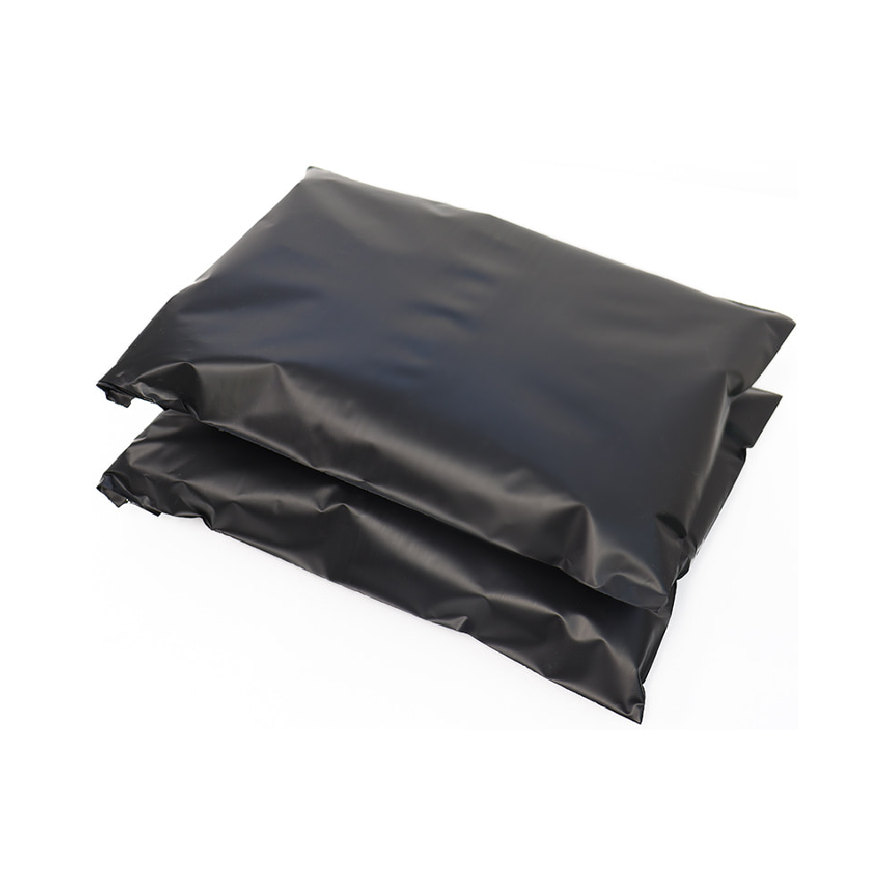 HDPE 택배봉투 비닐재질 접착식 100장, 55x65+4cm, 검정