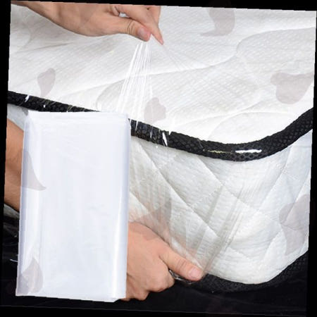 매트리스 보호커버 투명 비닐 포장재 침대 이사용 방수 덮개 먼지차단