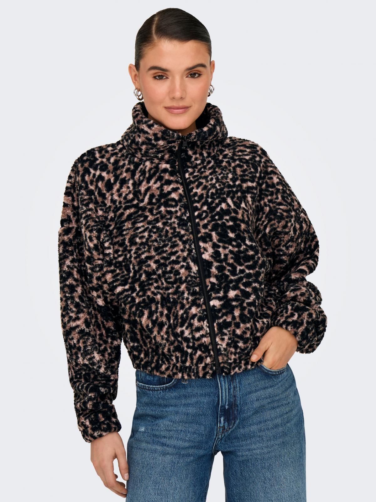 온리 테디 플러피 집업 테크니컬 맨투맨 15358587_2161_1222922 BLACK / BLACK 이미지 6