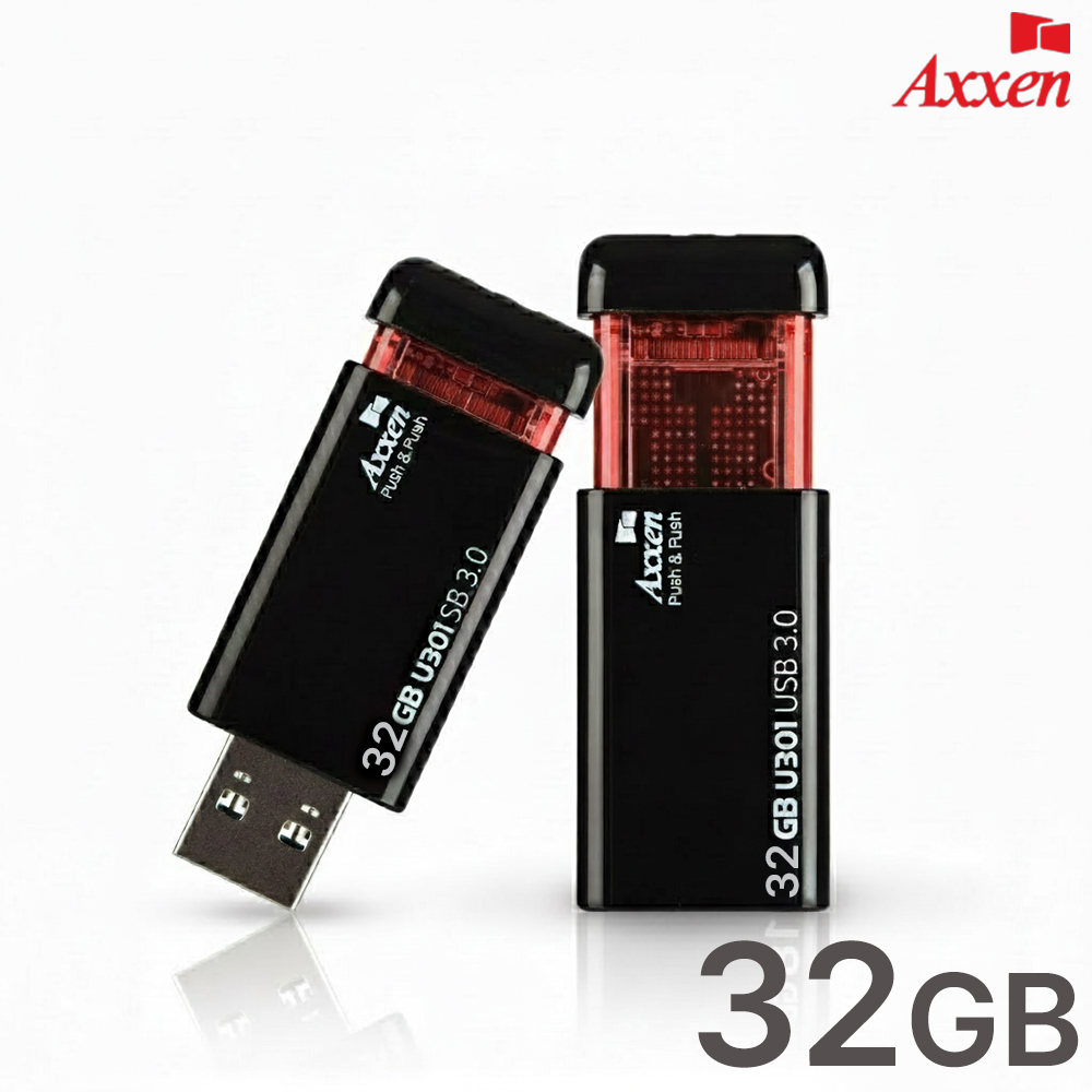 32GB USB 메모리스틱 USB3.0 [무료인쇄] 자동회전 분실방지 사무용 외장메모리 - 상품 이미지