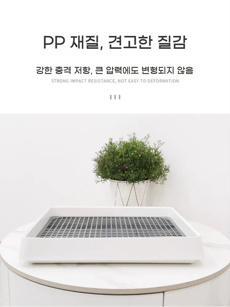 대형 사각 토끼 화장실 친칠라 기니피그 변기 - 상세 이미지 3