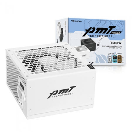 darkFlash 퍼펙트모스트 700W 80PLUS브론즈 ATX3.1 화이트/ 파워 서플라이 / M
