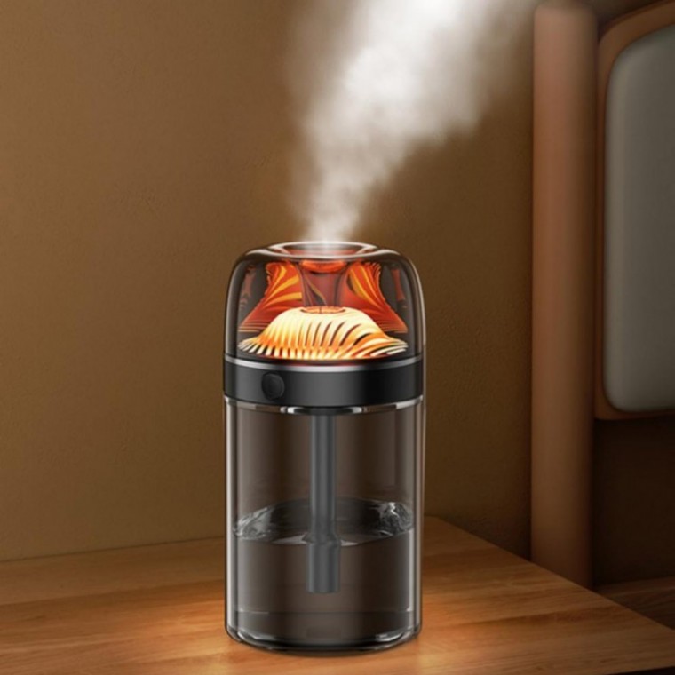 휴대용 기화식 탁상용 무드등 소형가습기 책상가습기 무선 가습기