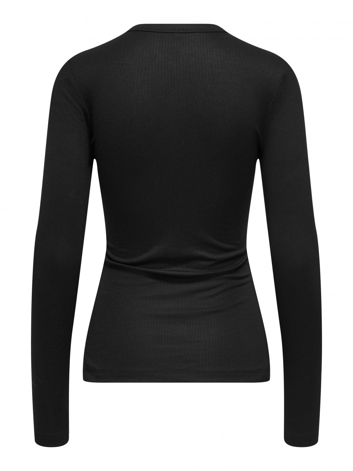 온리 베이직 브이넥 슬림핏 가디건 블랙 15365154_2161 BLACK / BLACK - 상세 이미지 4