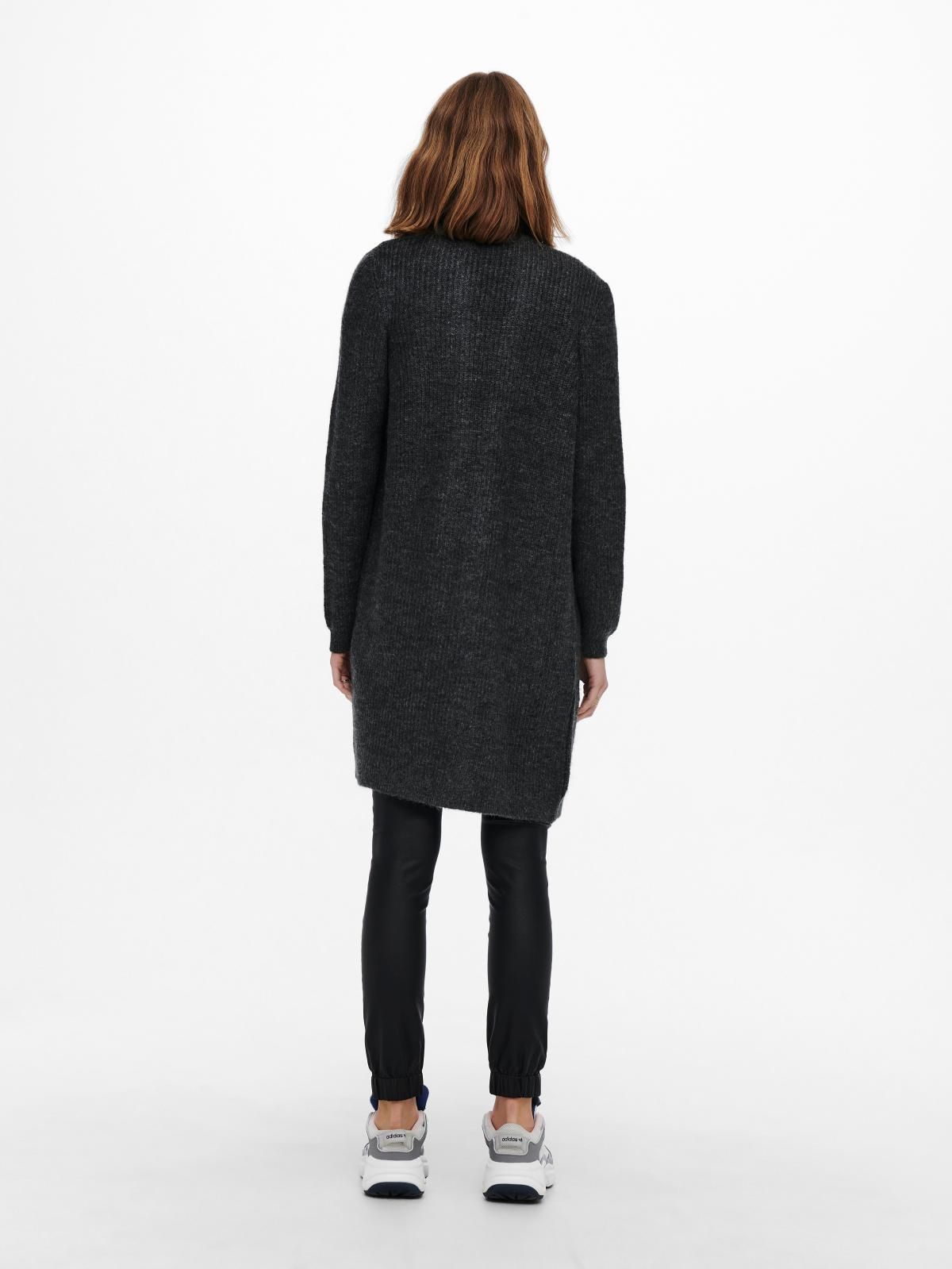 온리 테크니컬 소프트 니트 브이넥 카디건 15179815_2383 GREY / DARK GREY MELANGE - 상세 이미지 2