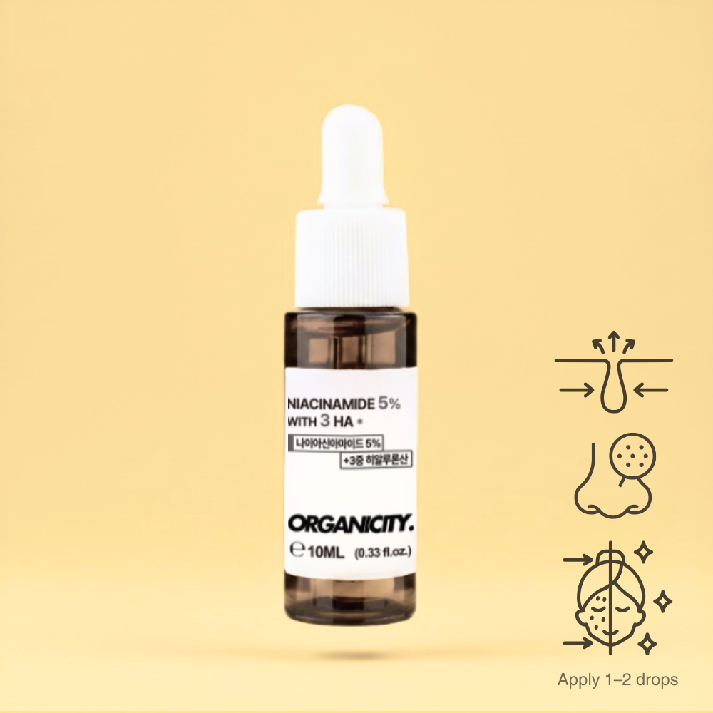 오가니시티 나이아신아마이드 민감피부 모공세럼 원액 5퍼센트 솔직 후기 | 피부 타입별 분석 - 대표 이미지
