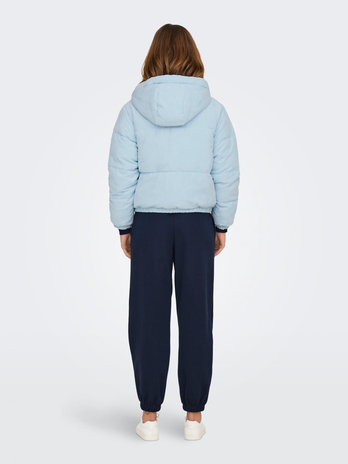 온리 코듀로이 숏 패딩 하이넥 라이트블루 15348571_1307 BLUE / BABY BLUE - 상세 이미지 3