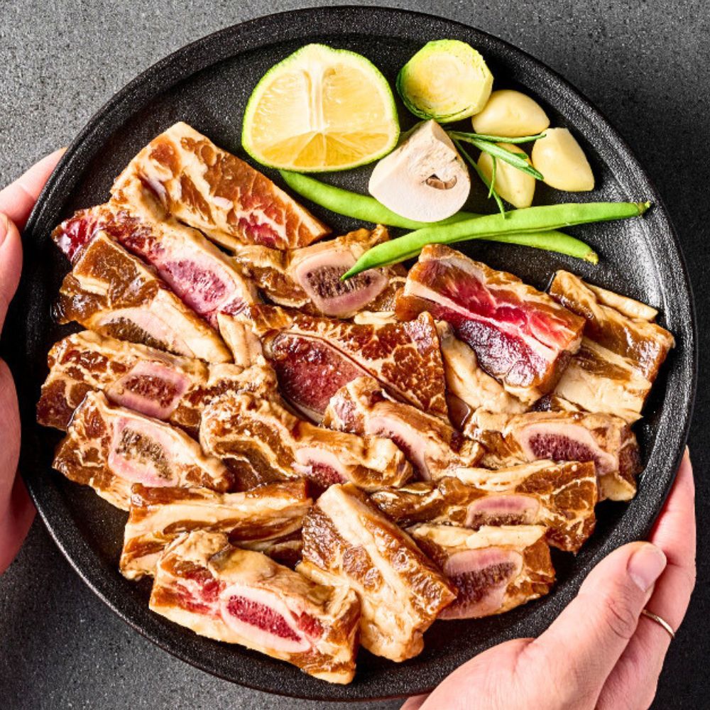 한입 양념 LA갈비 초이스등급 800g 셰프선택 구이용 안창살 토시살 - 상세 이미지 2
