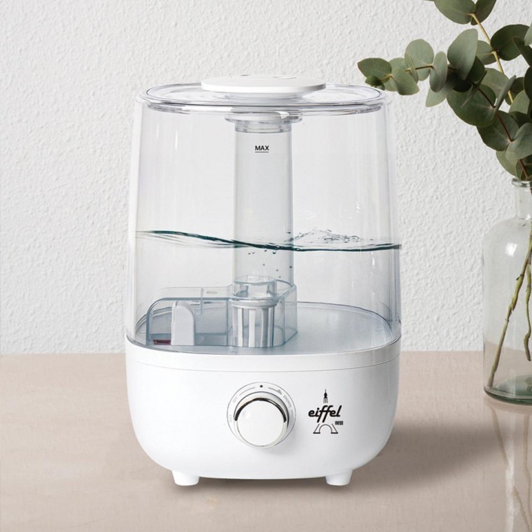 UEH-EF6090 대용량 초음파가습기 4L 통세척 간편세척 저소음 듀얼 사무실 가정용 상부급수형 필터없는 가습 - 상품 이미지