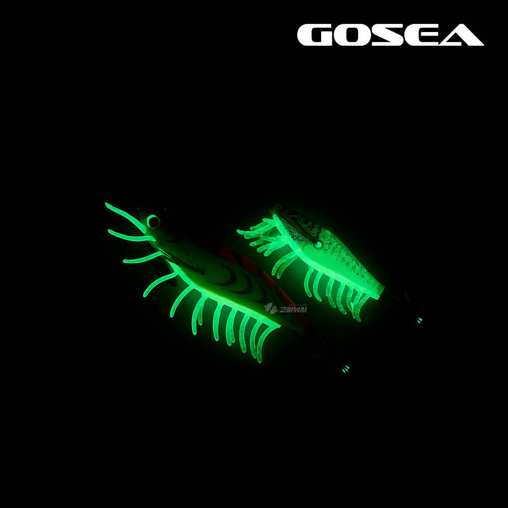 GOSEA 에기 새우다리 튜닝 키트 10개입 세트 GSF-C6 야광 에기다리 새우발 - 상세 이미지 3