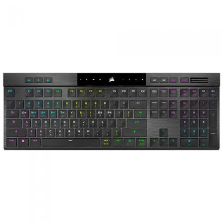 CORSAIR K100 AIR WIRELESS RGB Ultra Low Profile 게이밍 기계식 키보드 키보드 / M