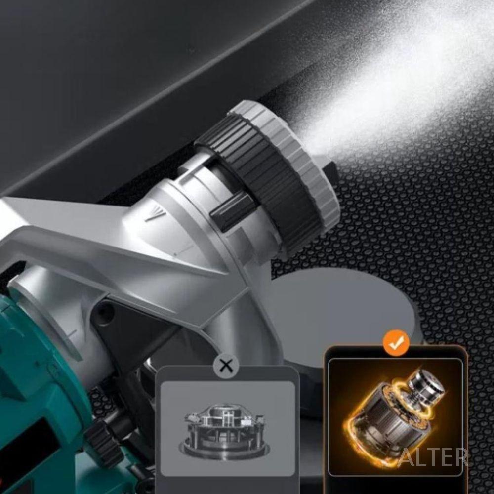탄성 코트 페인트 단열 가정용 탄성코트 인테리어 1200W 무단 조절 플라스틱 총+노즐 - 상세 이미지 2