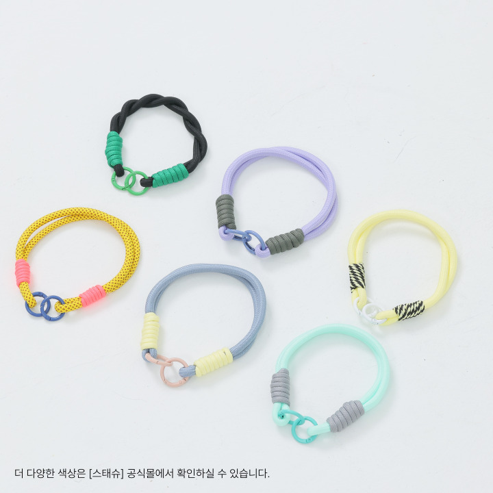 스태슈 여행용 키링 장바구니 접이식 휴대용 에코백 미니백 5종