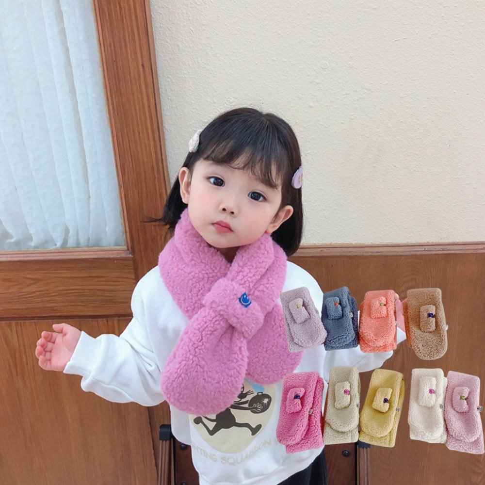 크리스마스 목도리 선물 쁘띠 털 끼우는 어린이집 유치원 교회 태권도 겨울 단체 - 메인 이미지