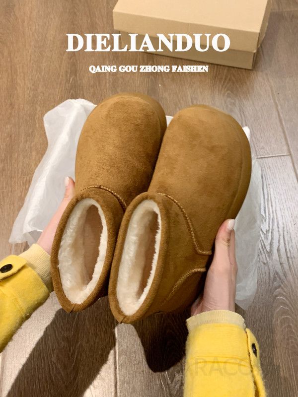 여성 겨울 스노우부츠 따뜻한 방한 가벼운 털부츠 안감 겨울신발 기능성 편안한 착용감 - 상세 이미지 2