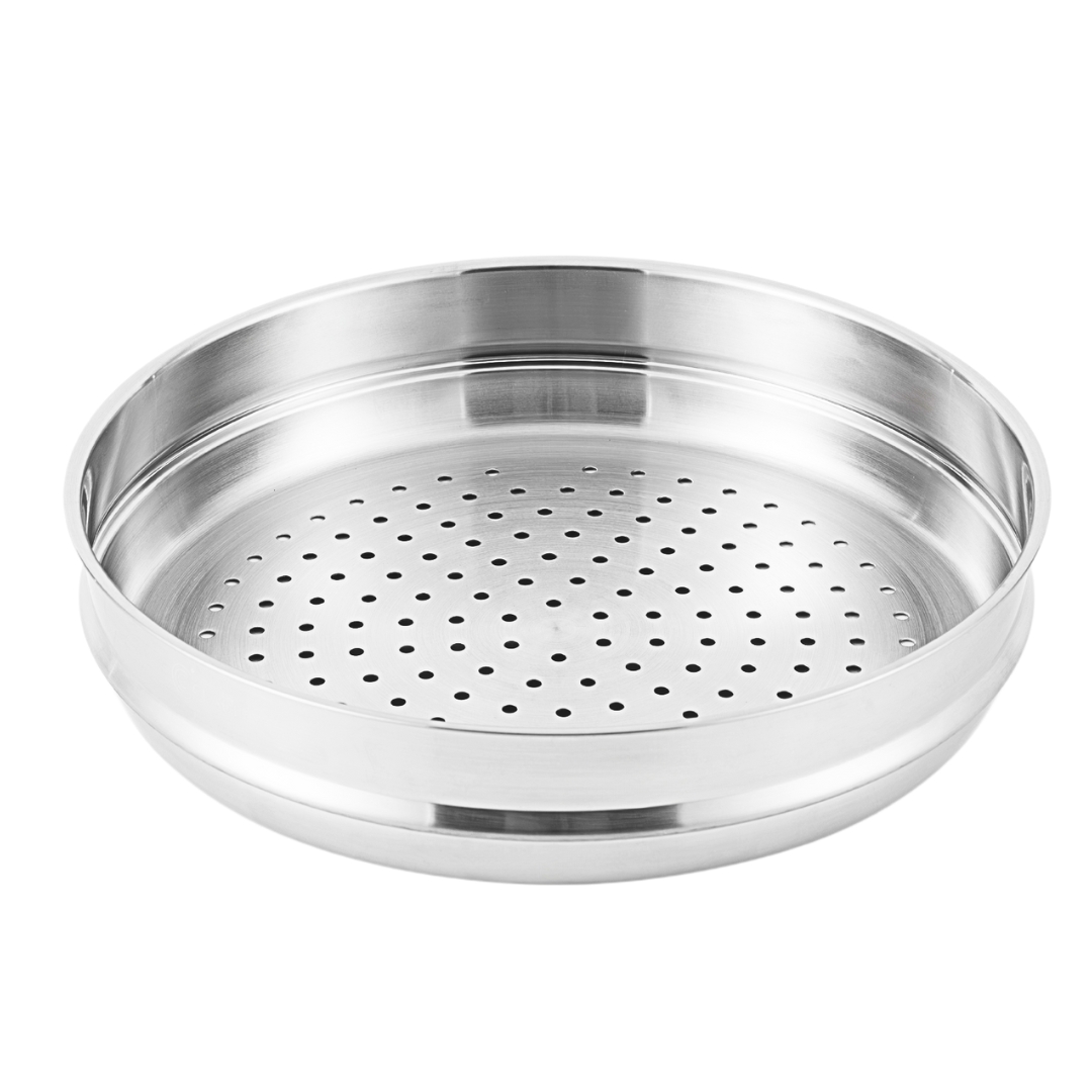 클래딘 인덕션 직화 IH 통5중 316Ti 스텐 티타니아 찜기 전골팬 28cm 이미지 8