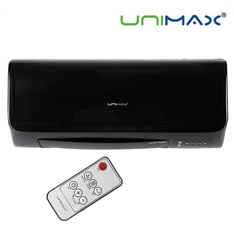 유니맥스829 리모컨 벽걸이 PTC 온풍기 - 상품 이미지