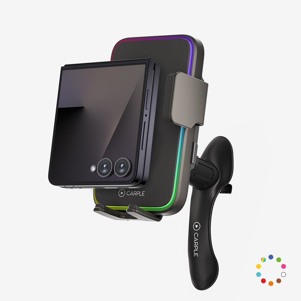카플 더마운트 오리지널 V2 차량용 핸드폰 거치대 15W 고속 휴대폰 무선 충전기+6종구성