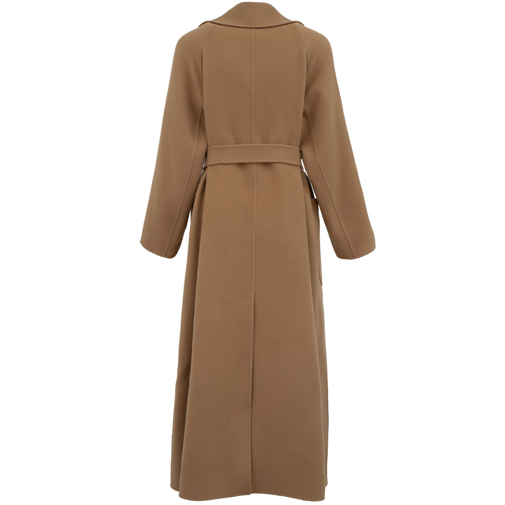 막스마라S 버진울 벨트 베이지 코트 2529016011600 DORIS 033 (2025 F/W) SIZE 36 - 상세 이미지 3