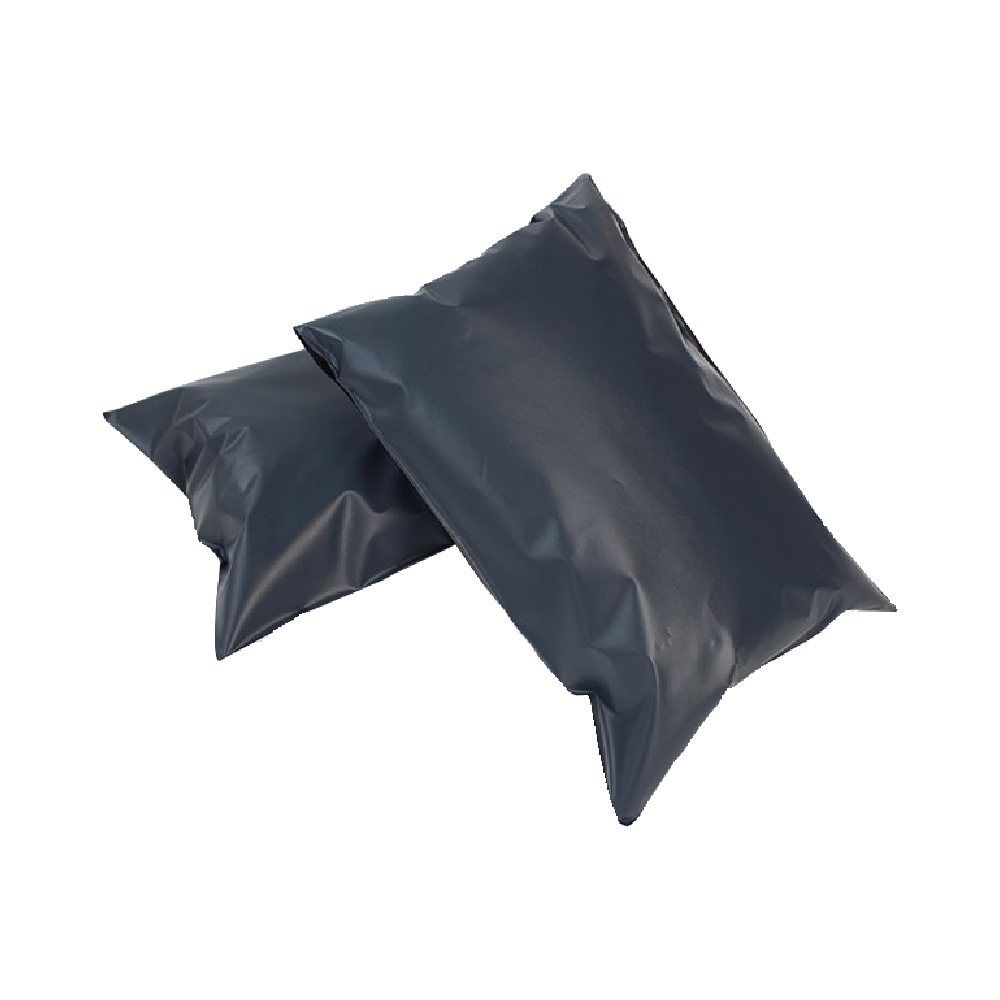 HDPE 택배봉투 비닐재질 접착식 100장, 55x65+4cm, 진회색