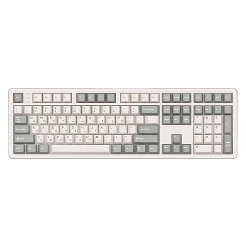 앱코 AR108G 원토글 노니드 무브 알루미늄 3모드 기계식 키보드 세이지그린, 개구리축 - 상세 이미지 2