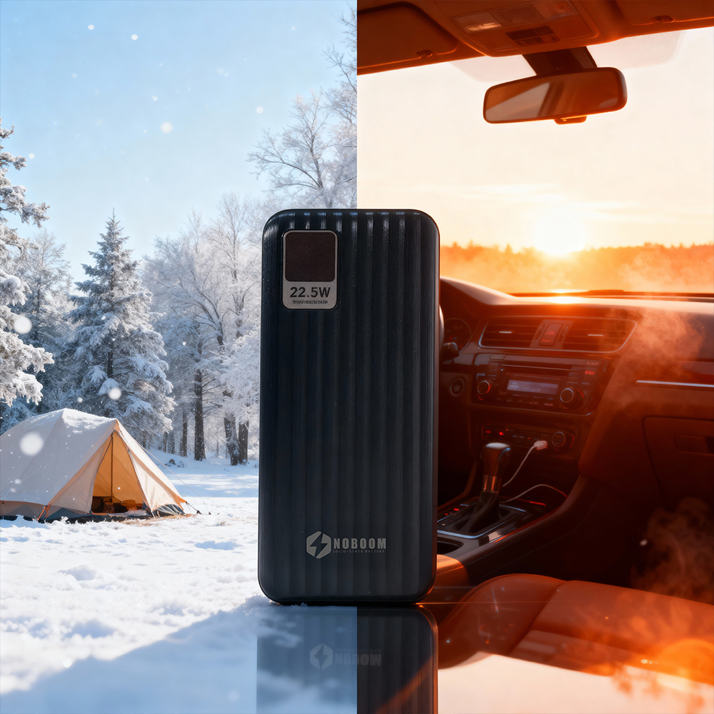 노붐 10000mAh 고속충전 기내반입 보조배터리 대용량 휴대용 충전기 C타입 준전고체 - 상세 이미지 2