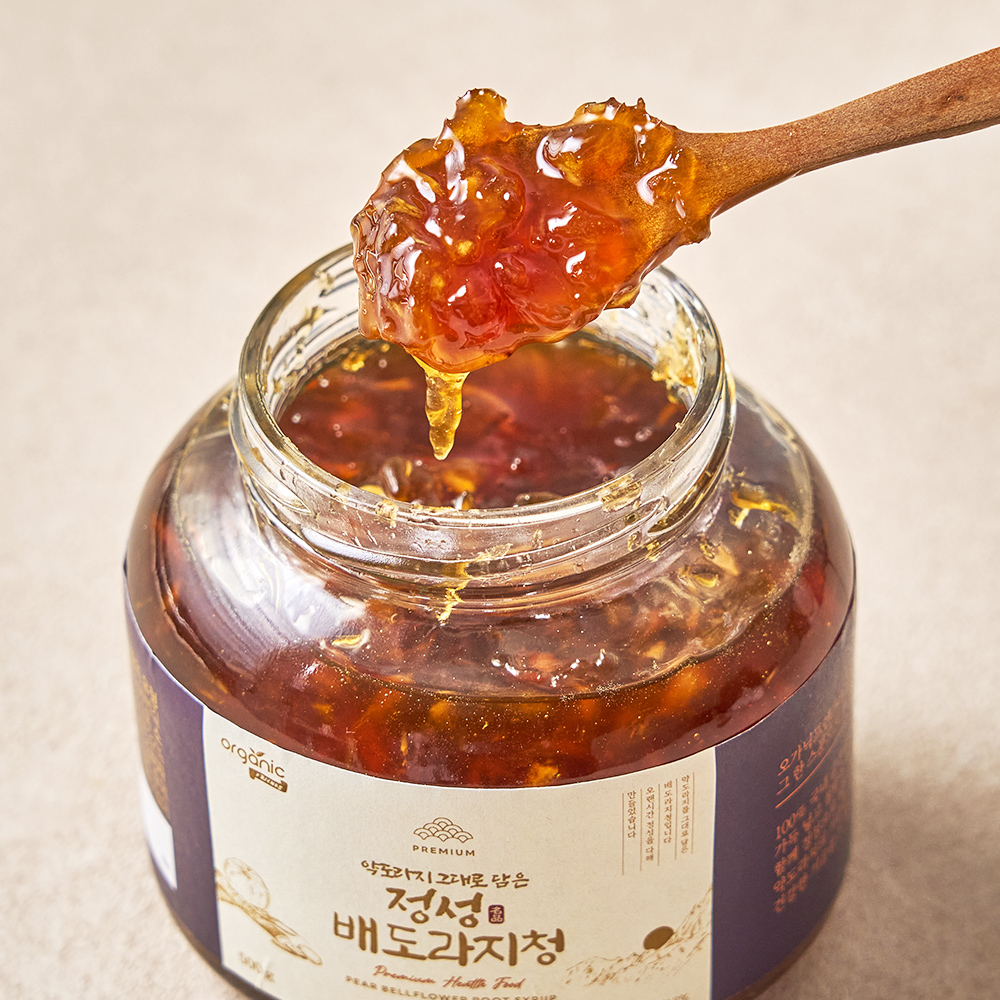 오가닉프렌즈 100% 국내산 약도라지 배도라지청 도라지 진액 즙 500g 이미지 6