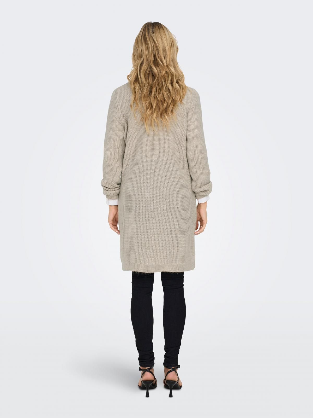 온리 모던 브이넥 니트 롱 카디건 15179815_31_698855 WHITE / WHITECAP GRAY - 상세 이미지 3