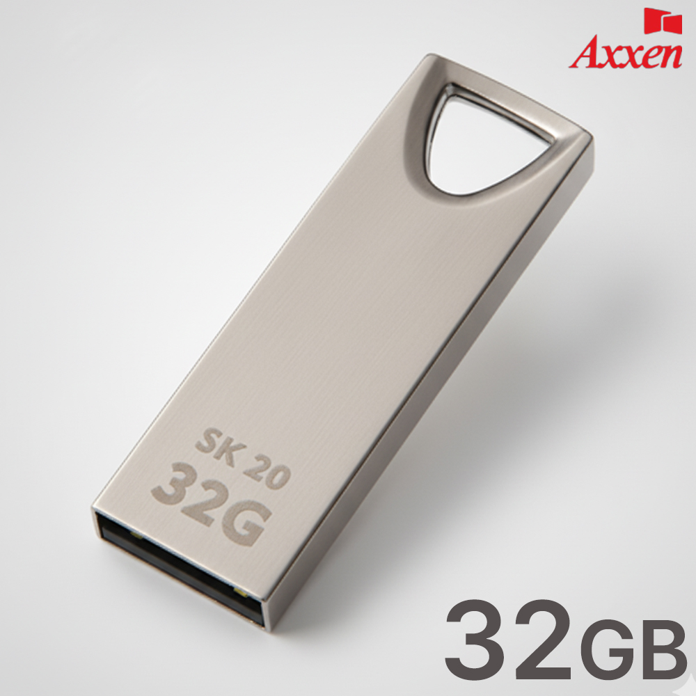 USB메모리 32GB [무료인쇄] 고급메탈 기념일 선물 이니셜각인 저장장치 - 상품 이미지