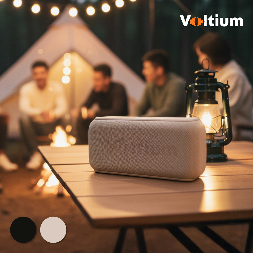 볼티움 블루투스 스피커 거실 휴대용 캠핑 고출력 방수