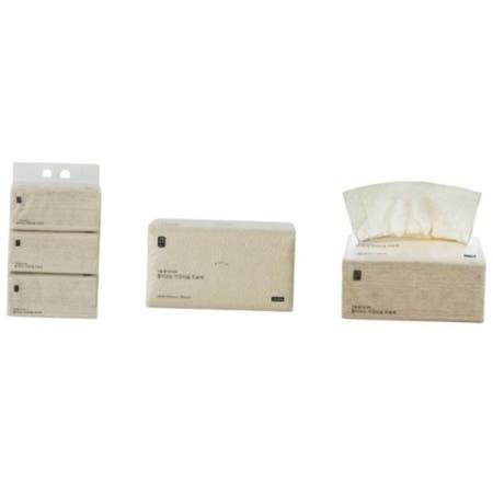 소모품 생활공작소 뽑아쓰는 키친타올 무표백 (100매x3팩)