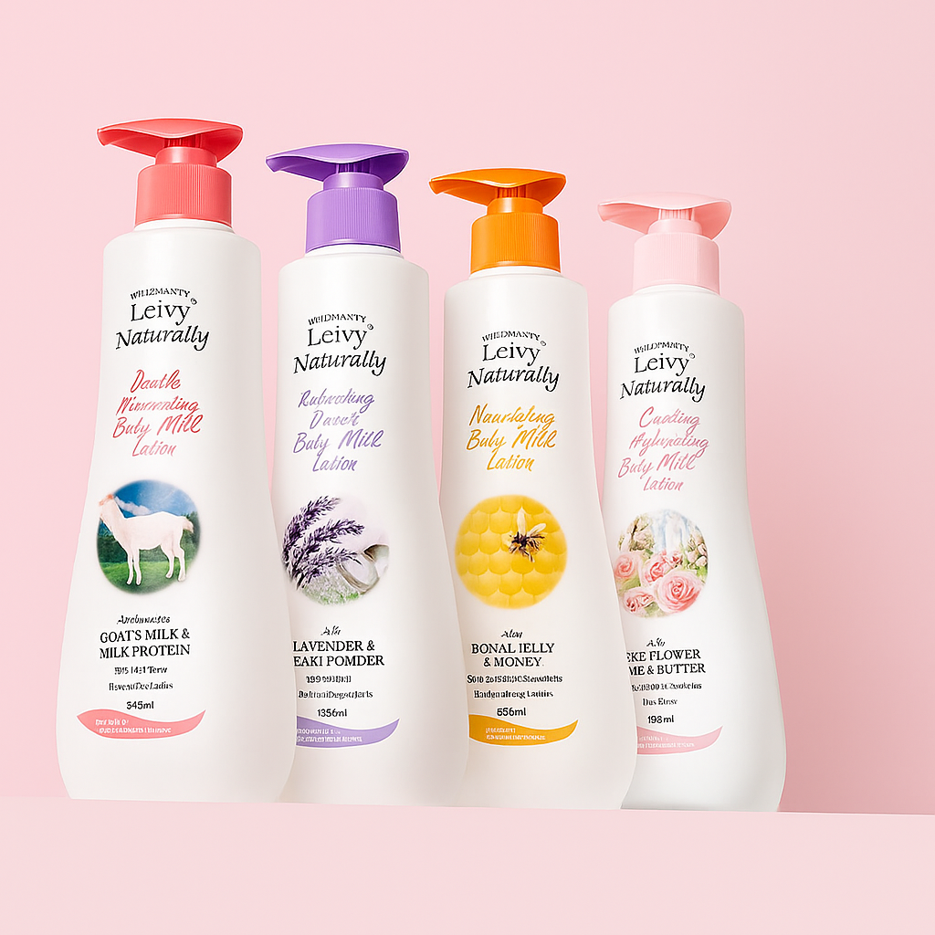 레이비 산양유 바디로션 350ml + 350ml 퍼퓸 라벤더 로얄젤리 런던로즈 - 상세 이미지 2