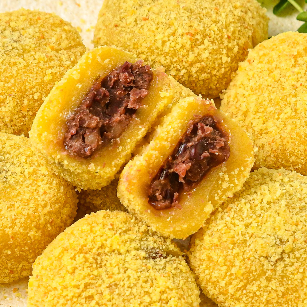 메고지고 호박 찹쌀떡 50g x 8봉 모찌 선물포장 냉동떡 개별포장 이미지 7