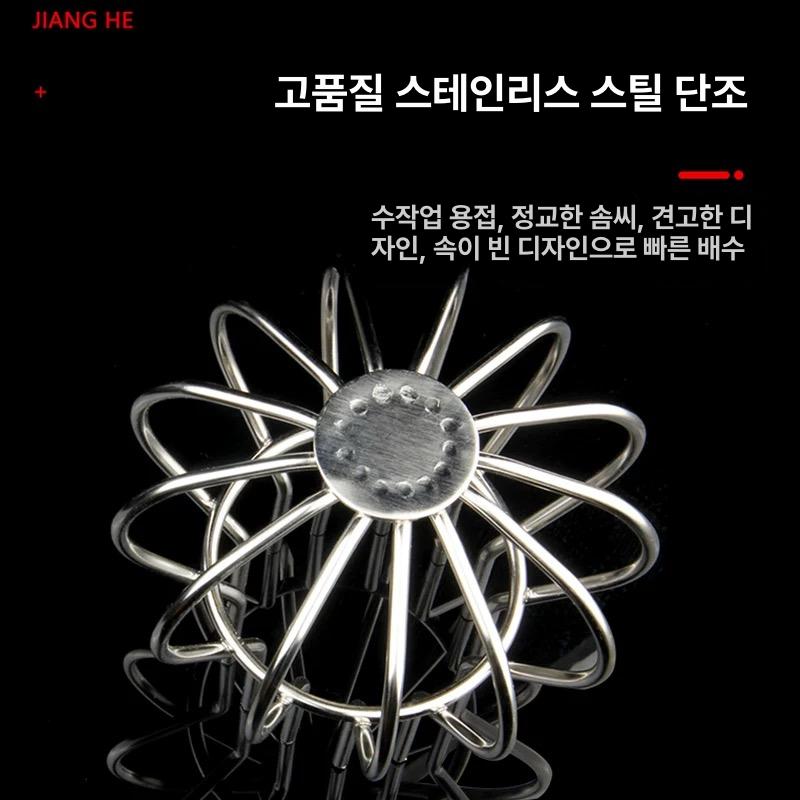 루프 드레인 스테인레스 배수구 캡 수영장 오버플로 목욕탕 마개 옥상 지붕 201 50튜브 - 상세 이미지 2