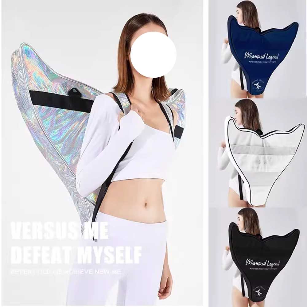 머메이드핀 수영 보조 핀 프리다이빙 인어 수영연습용 핑크(30-43) 이미지 6