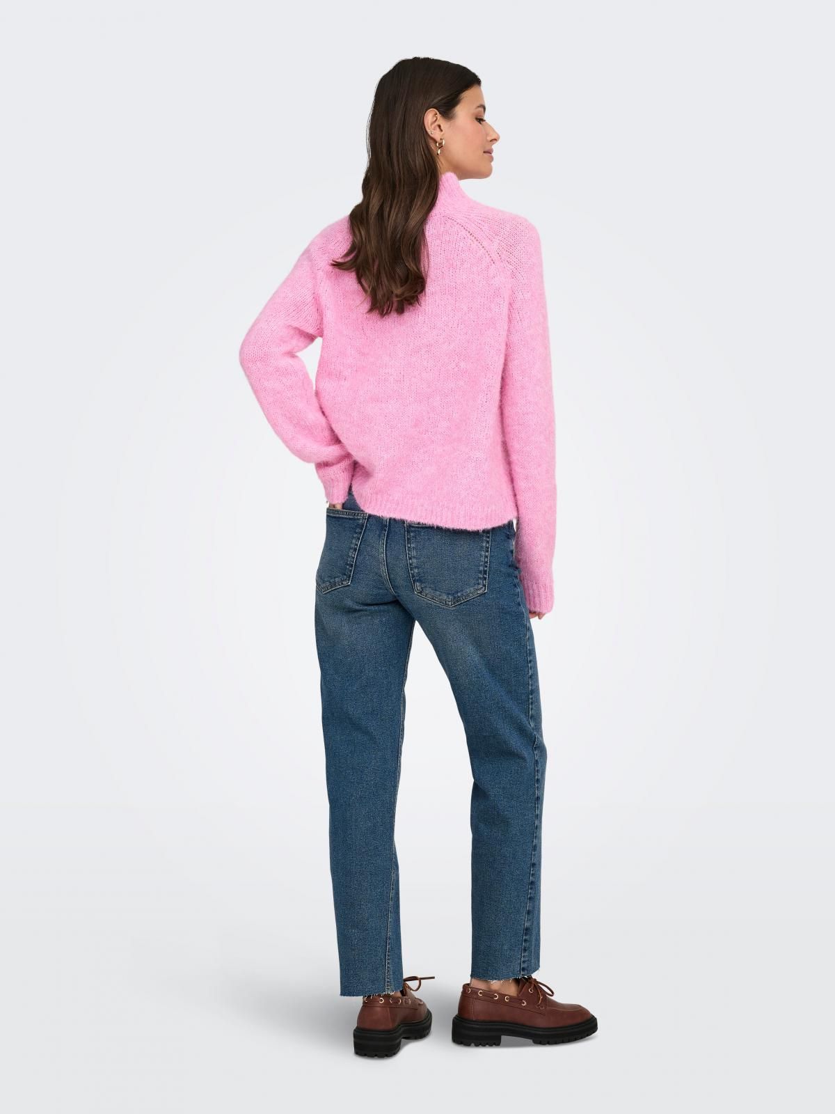 제이디와이 소프트 하이넥 핑크 니트 15324290_811_1133473 PURPLE / BEGONIA PINK - 상세 이미지 2