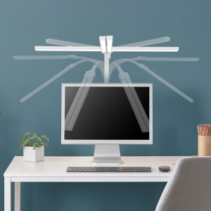 번개표 몬스터라이트 듀얼헤드 LED 스탠드 800mm 베이스 모니터조명 ... 개봉기 | 실사용 후기 - 상품 이미지 2