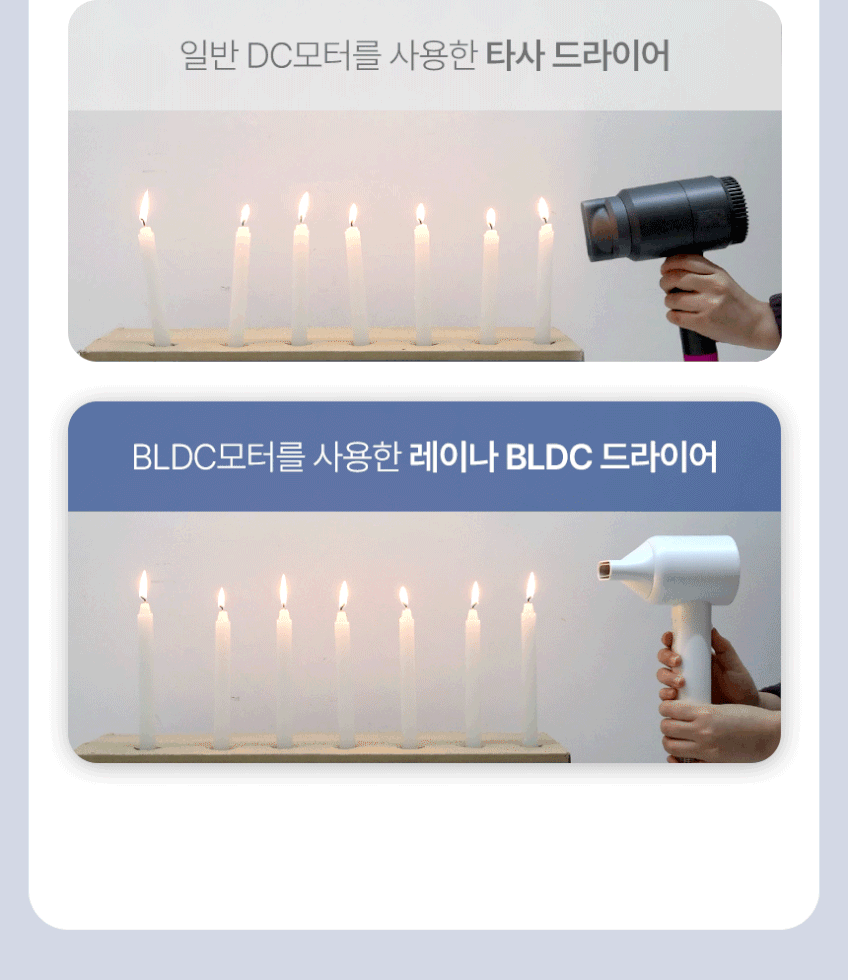 레이나 헤어 드라이기 저소음 드라이어 가벼운 미용실 전문가용 판매처 상세 정보 이미지 4