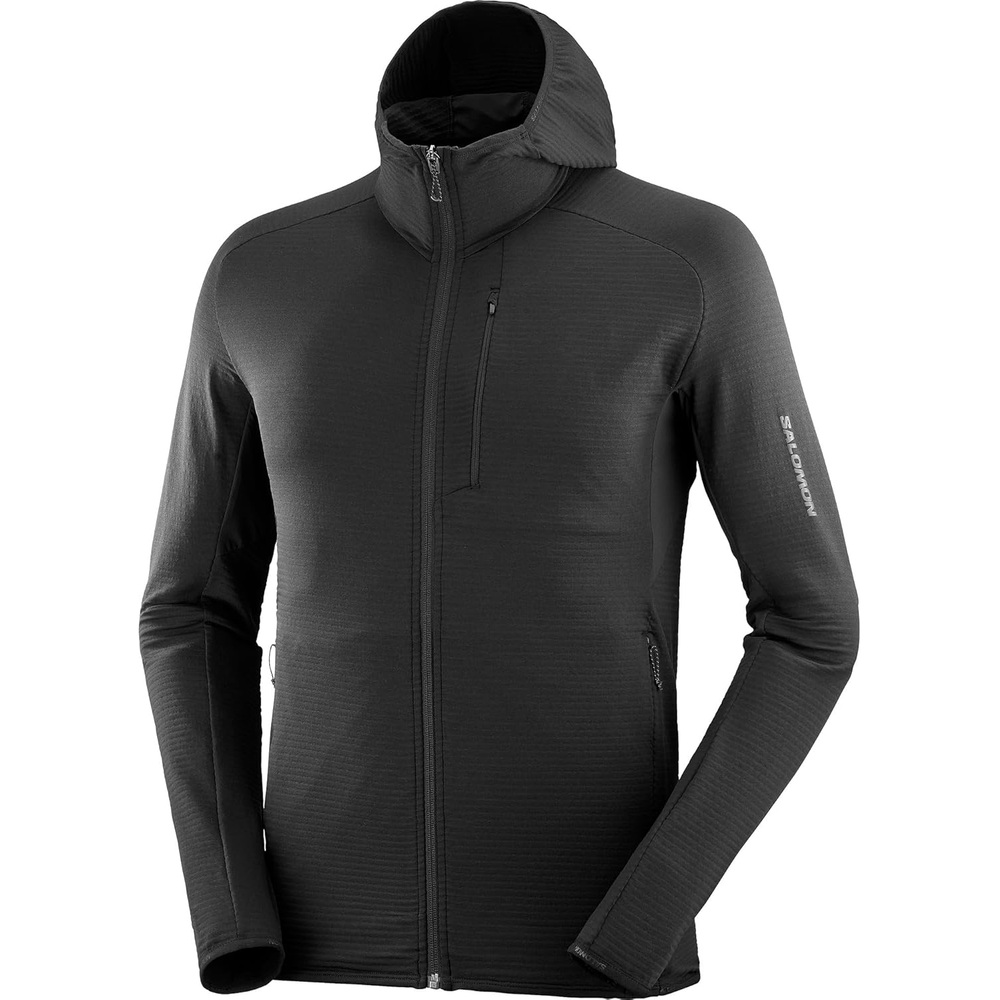 살로몬 남성용여성용 등산  후리스 자켓 후디 ESSENTIAL LTWARM HOODIE MEN - 상품 이미지