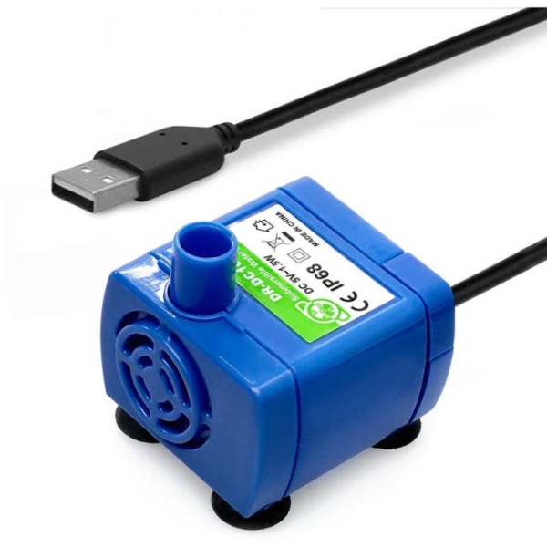 고요한 브러시리스 모터 DC 5V USB 펌프 미니 잠수정 초저소음 무LED - 상품 이미지